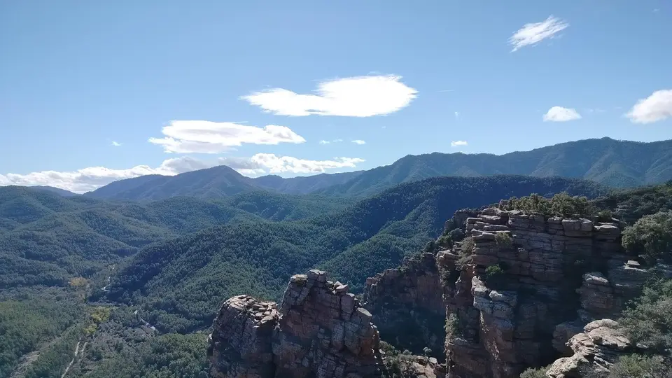 Mirador junto a Senda dels Orgues